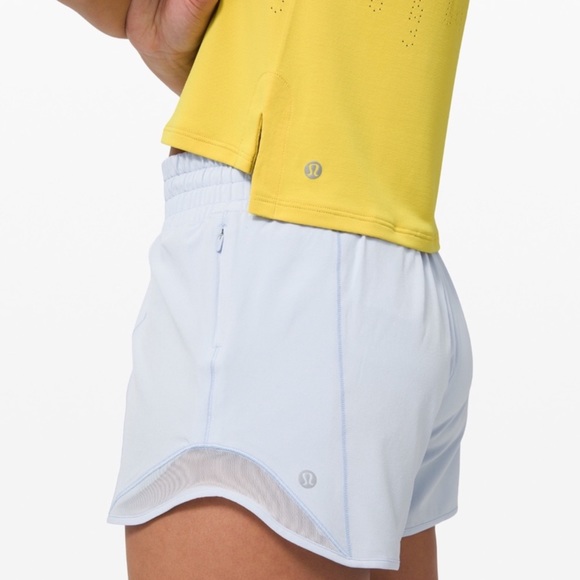 lululemon athletica Pants - Lululemon Daydream Hotty Hot Shorts Light Blue Gym
